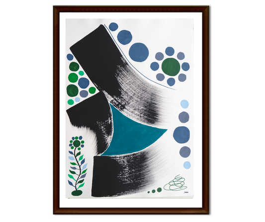 En Bleu Gris et vert